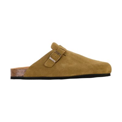 Mules Plate Cuir NATURAL WORLD