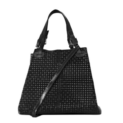 Sac à main en cuir italien tressé MALLARME OH MY BAG