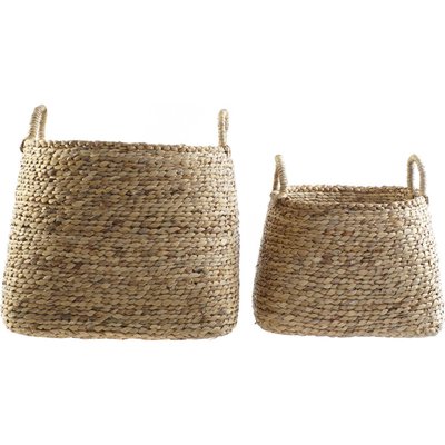 Panier en roseau naturel  rangement déco intérieur chaleureux RECOLLECTION