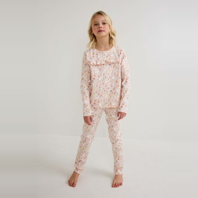 Pyjama manches longues imprimé en jersey coton BIO GOTS MONOPRIX