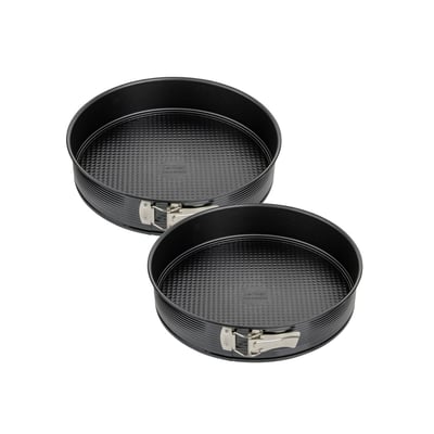 Ensemble de 2 Moules à manqué à charnière 26 cm BLACK METALLIC ZENKER