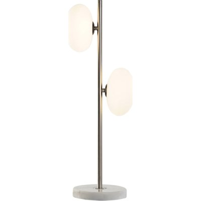Lampe de table design verre et marbre style moderne élégant RECOLLECTION
