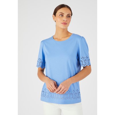 T-shirt brodé ajouré DAMART
