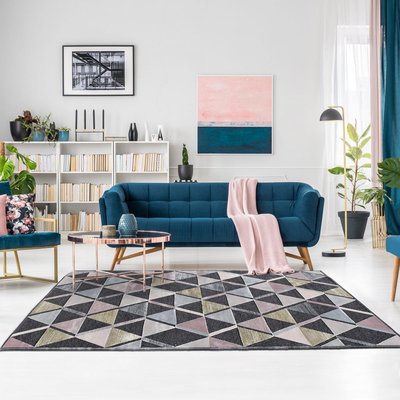 Tapis salon et chambre tissé en viscose motif scandinave SCANDSTYLE UN AMOUR DE TAPIS