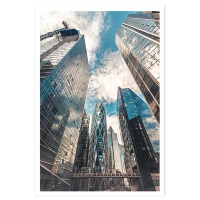 Affiche photo paris quartier la defense HEXOA