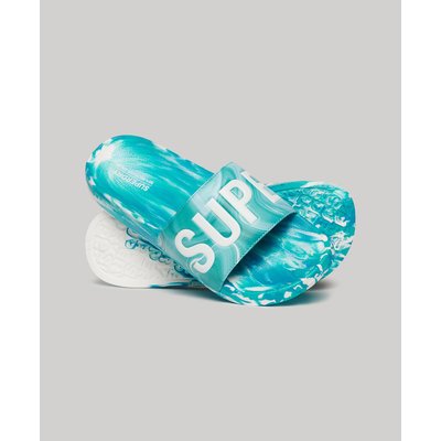 Sandales de piscine véganes marbrées SUPERDRY