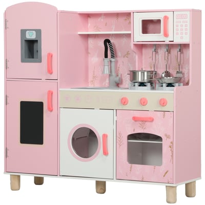 Ensemble de cuisine pour enfants MDF Rose AIYAPLAY