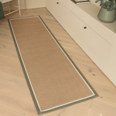 Bordo Herringbone Runner Rug ÉDITÉ