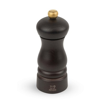 Moulin à poivre en bois couleur chocolat 13cm Clermont PEUGEOT