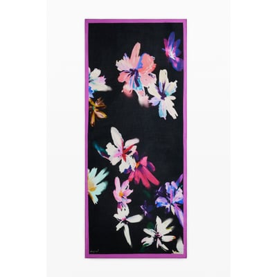 Foulard rectangulaire à fleurs DESIGUAL