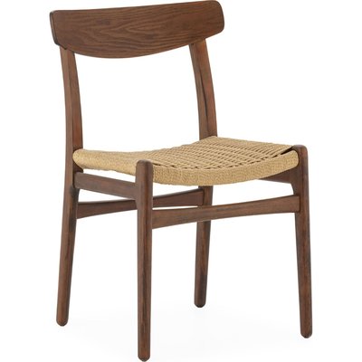 Chaise en bois de hêtre et corde assise confortable élégante RECOLLECTION