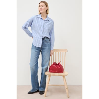 Jeans large taille haute BONOBO