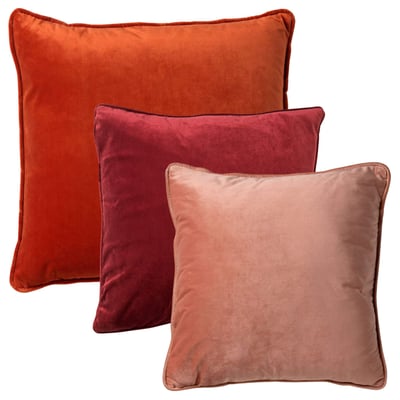 Coussins Velvet Layers (Lot de 3) DUTCH DECOR