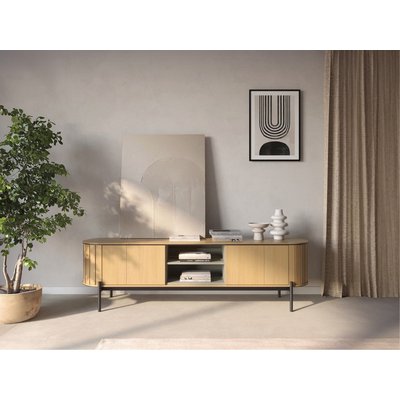 Meuble TV 200 cm panneaux de particules, AMBOISE BOBOCHIC