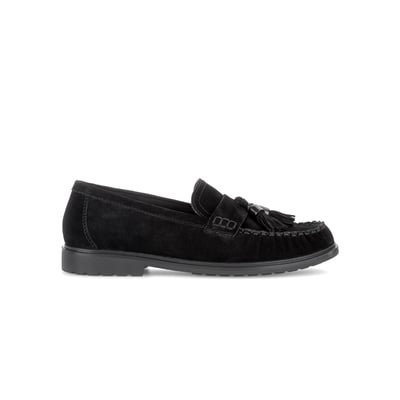 Mocassins en cuir à talon décroché GABOR