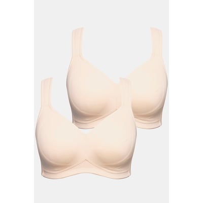 Lot de 2 soutiens-gorge en microfibre ULLA POPKEN