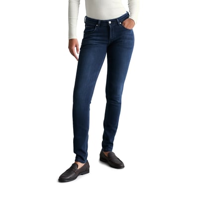 Jeans modèle Alva slim en mélange de coton organique et de lyocell MARC O’POLO DENIM