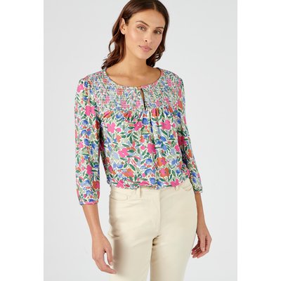 Blouse fluide imprimée manches 3/4 Lenzing(TM) EcoVero(TM) DAMART