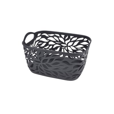 Paniere corbeille 3.5 L motif vegetal DOUCEUR D'INTÉRIEUR