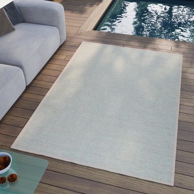 Tapis intérieur extérieur uni bordure , IN & OUTDOOR MIDLAND ESPRIT