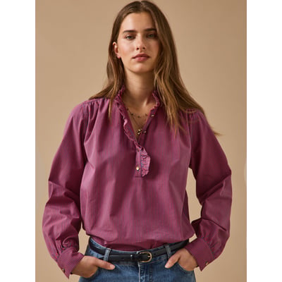 Blouse rayée  - Coupe Noémie CYRILLUS