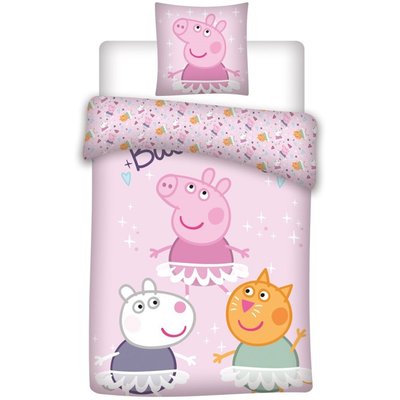 Parure de Lit Enfant Réversible Coton Pink HOME