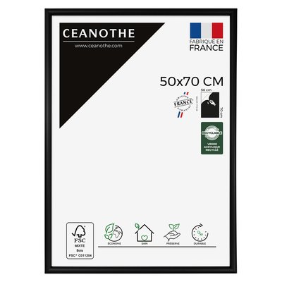 Cadre Photo Exposition 50x70 Cm Bois Massif Fsc ESSENTIEL CEANOTHE