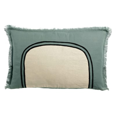 Coussin bicolore Laly VIVARAISE