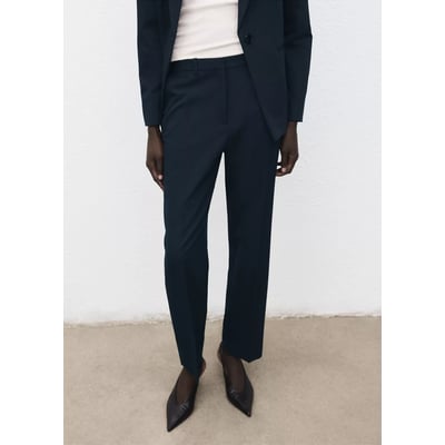 Pantalon droit costume MANGO