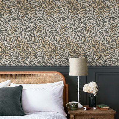 Papier peint Feuillage de saule d'un matin d'automne WILLIAM MORRIS AT HOME