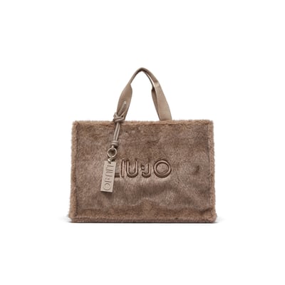Grand sac fourre-tout en teddy LIU JO