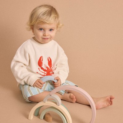Sweat imprimé en éponge en coton BIO GOTS BOUT'CHOU