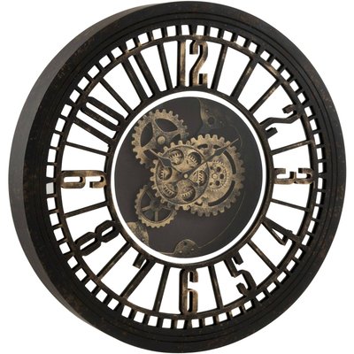 Horloge murale en bois, ronde, Pomeroy JOLIPA