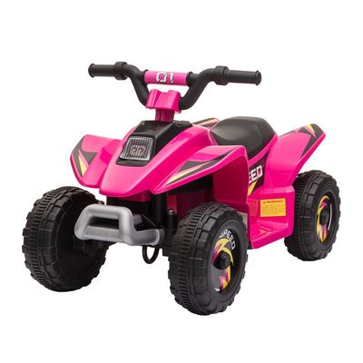 Quad électrique enfant - marche AV, AR - 6 V, V. max. 4,6 Km/h HOMCOM