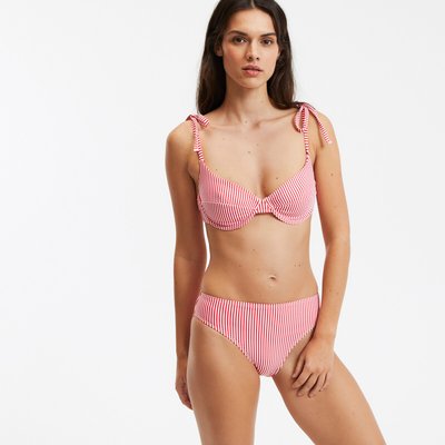 Bas de maillot de bain culotte haute, rayé LA REDOUTE COLLECTIONS