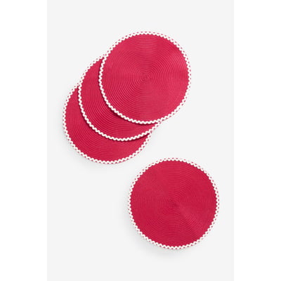 Set de table bord ondulé, lot 4 NEXT