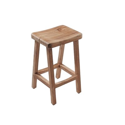 Tabouret de bar en teck - ELDORADO MATHI DESIGN