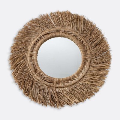 Miroir rond en herbier diamètre 100 cm, LOULLY LA REDOUTE INTERIEURS