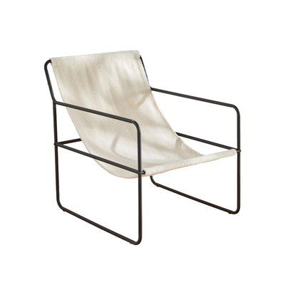 Fauteuil chilienne bouclette uni RETRO MOOD FACTORY