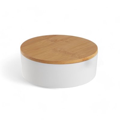 Boîte de rangement ronde avec miroir BATHROOM UTILITY
