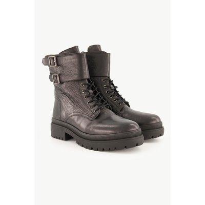 Bottines en cuir avec laçage, largeur H ULLA POPKEN