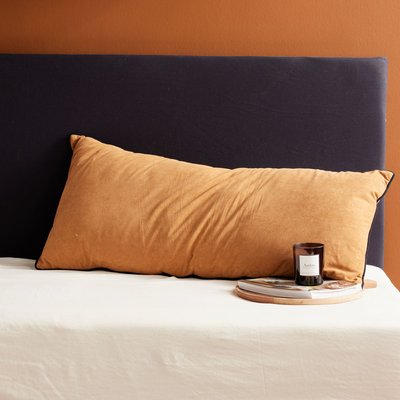 Coussin rectangulaire déhoussable uni MOKA TODAY