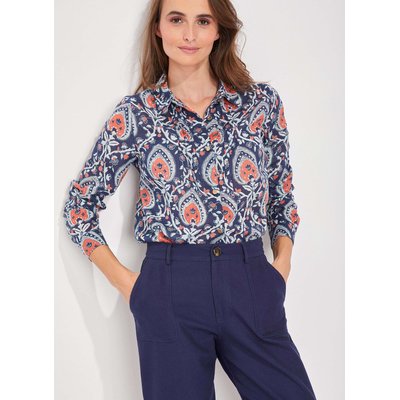 Chemise imprimée coton bio CAROLA LA FIANCÉE