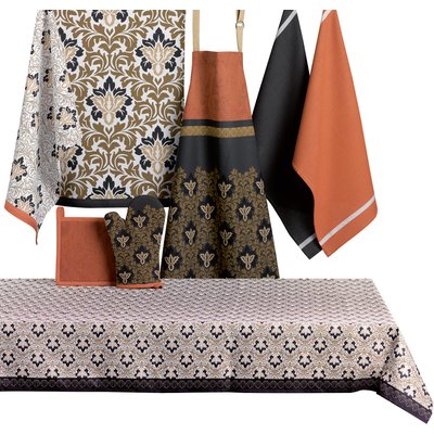 Lot de torchons imprimés en coton, Antoinette C DESIGN HOME TEXTILE