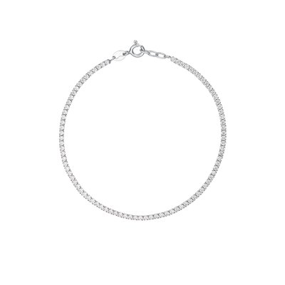 Bracelet en argent 925 et oxyde de zirconium CLEOR