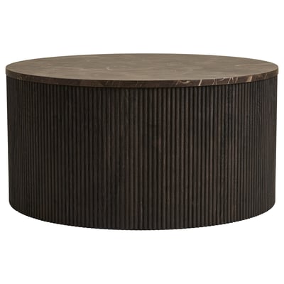 Table basse plateau effet marbre, FINN BEST MOBILIER