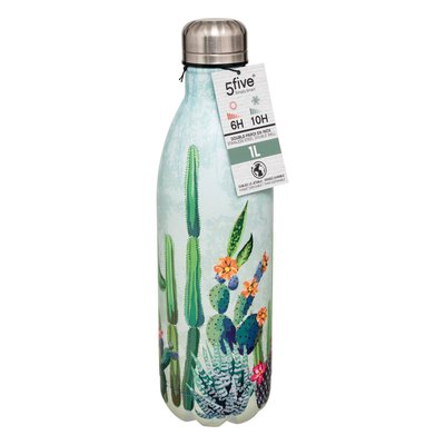Bouteille isotherme "Jungle" 1L 5FIVE SIMPLY SMART