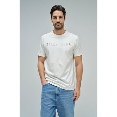 T-SHIRT AVEC BRANDING SALSA JEANS