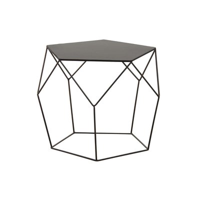 Table basse design en métal noir AUBRY GASPARD