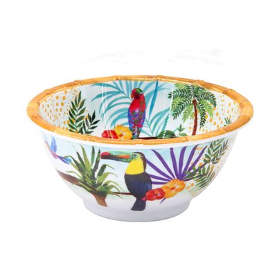 Petit bol en mélamine Toucans de Rio 15 cm LES JARDINS DE LA COMTESSE